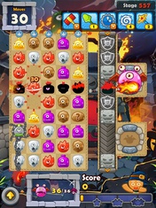 Monster Busters:Match 3 Puzzle