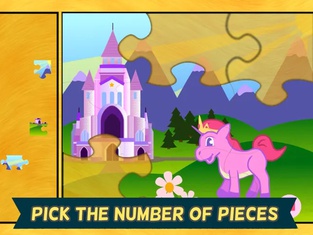 Pony Games for Girls: Little Horse Jigsaw Puzzles