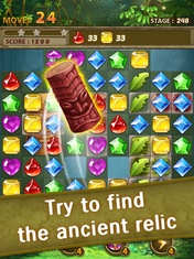 Jewels Jungle : Match 3 Puzzle