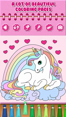 Pony Unicorn Coloring Book