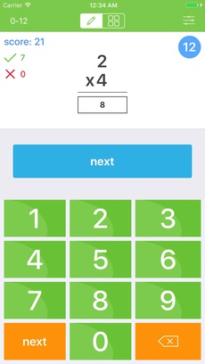 Times Tables - Flash Quiz